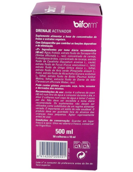 Biform Drenaje Activador 500Ml