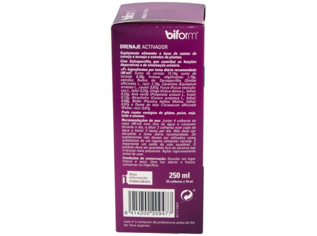 Biform Drenaje Activador 250Ml