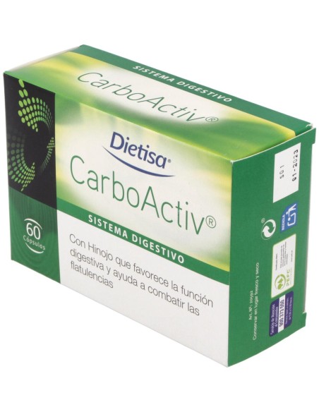 Dietisa Carboactiv 60Cáps
