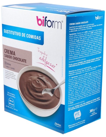 Dietisa Natillas Chocolate Sustitutivas Biform 6 Sobres