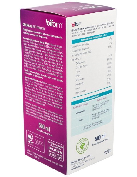 Biform Drenaje Activador 500Ml