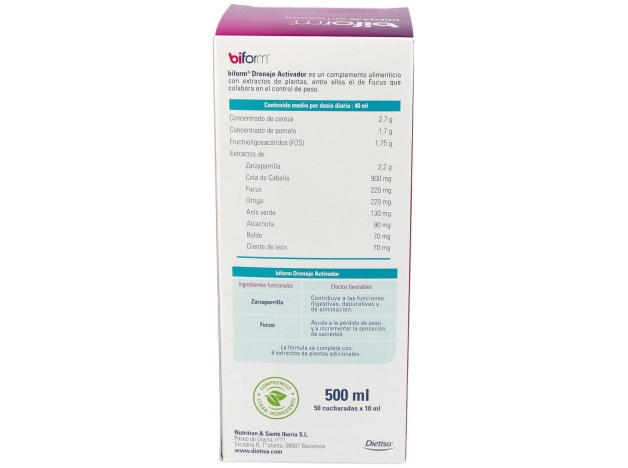 Biform Drenaje Activador 500Ml