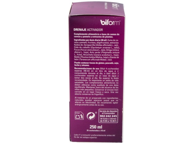 Biform Drenaje Activador 250Ml