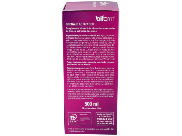 Biform Drenaje Activador 500Ml