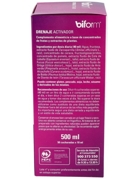 Biform Drenaje Activador 500Ml