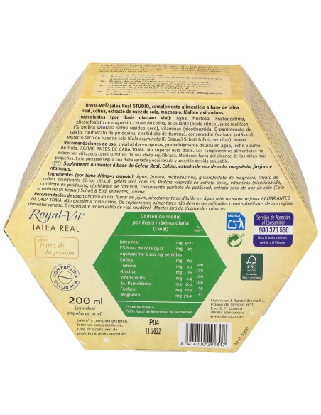 Jalea Real Royal Vit Studio (Memoria) 20Amp