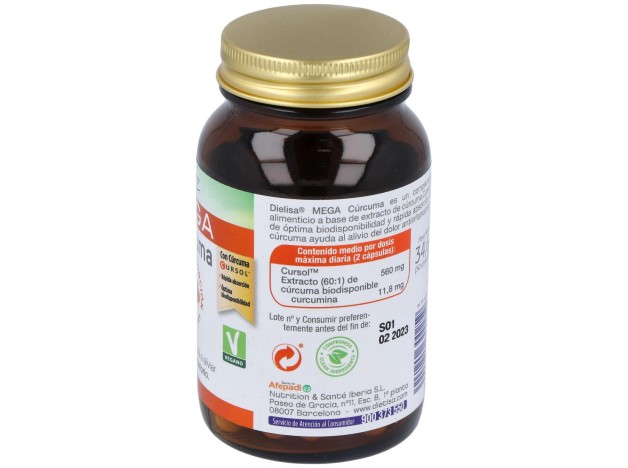 Dietisa Mega Cúrcuma 50Caps