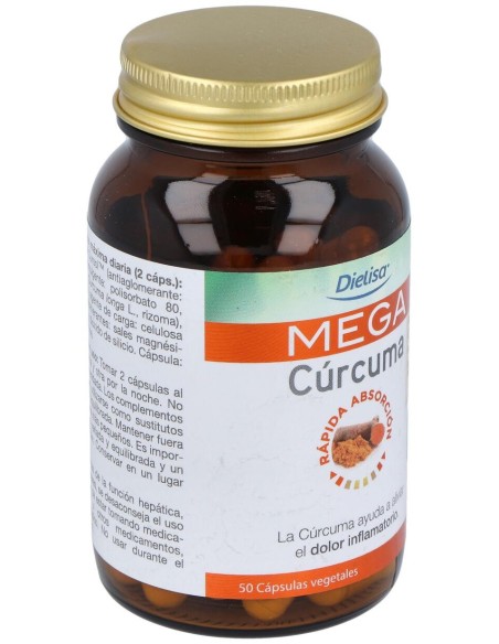 Dietisa Mega Cúrcuma 50Caps
