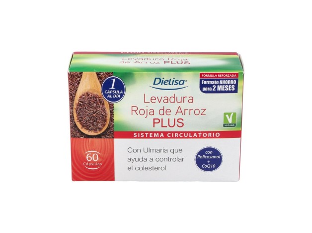 Levadura Roja De Arroz Plus 60Cap.
