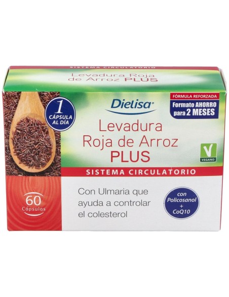 Levadura Roja De Arroz Plus 60Cap.
