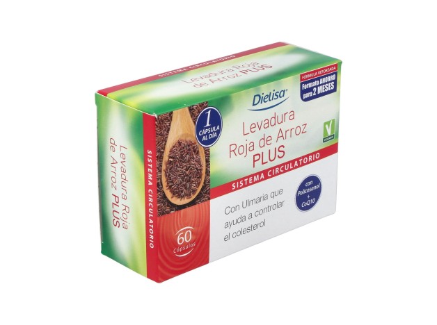 Levadura Roja De Arroz Plus 60Cap.