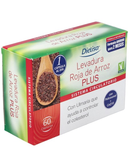 Levadura Roja De Arroz Plus 60Cap.
