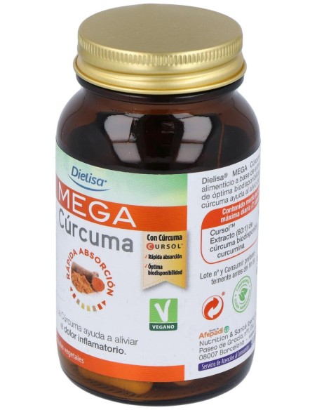 Dietisa Mega Cúrcuma 50Caps
