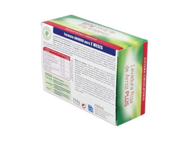 Levadura Roja De Arroz Plus 60Cap.