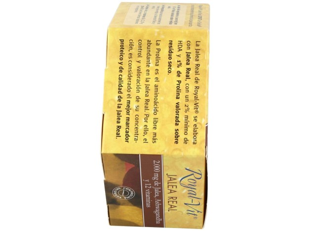 Jalea Real Royal Vit Expert Sin Azucar 20Viales