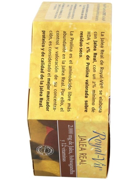 Jalea Real Royal Vit Expert Sin Azucar 20Viales