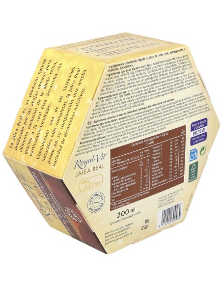 Jalea Real Royal Vit Expert Sin Azucar 20Viales