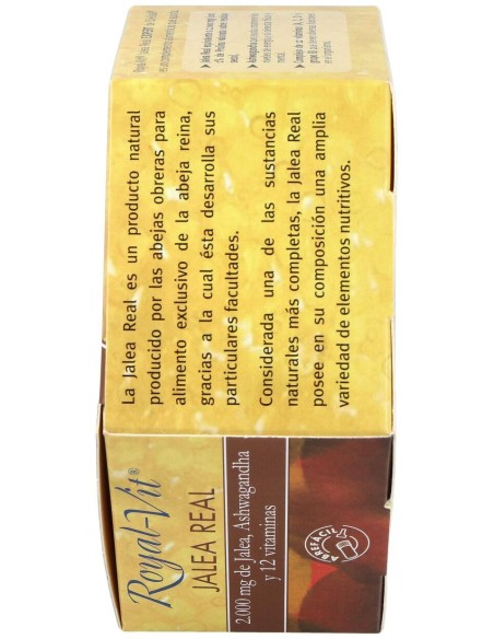 Jalea Real Royal Vit Expert Sin Azucar 20Viales