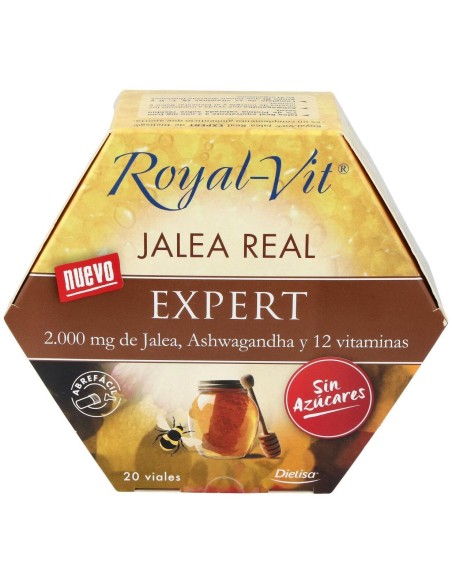 Jalea Real Royal Vit Expert Sin Azucar 20Viales