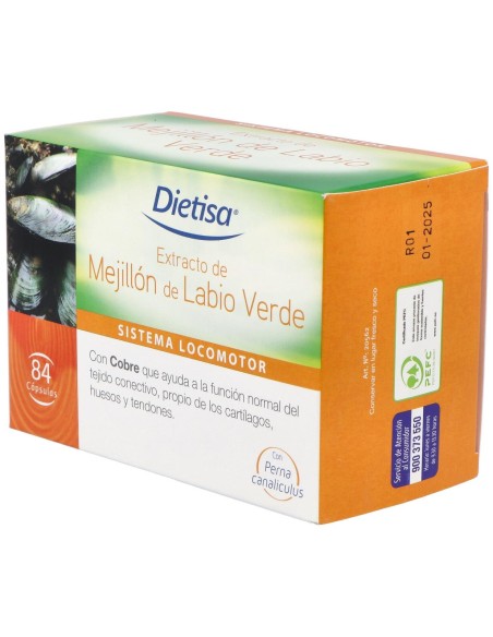 Mejillon De Labio Verde (Gemiflor Super) 84Cap