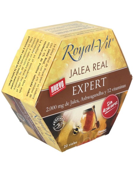 Jalea Real Royal Vit Expert Sin Azucar 20Viales