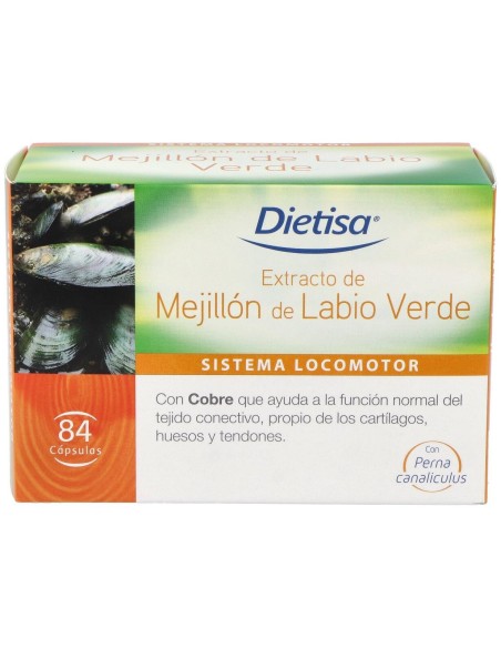 Mejillon De Labio Verde (Gemiflor Super) 84Cap