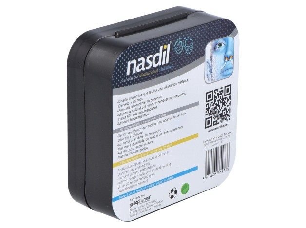 Nasdil Fusion Dilatador Nasal Deporte Ronquido 1Ud