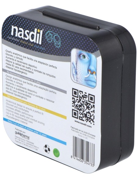Nasdil Fusion Dilatador Nasal Deporte Ronquido 1Ud