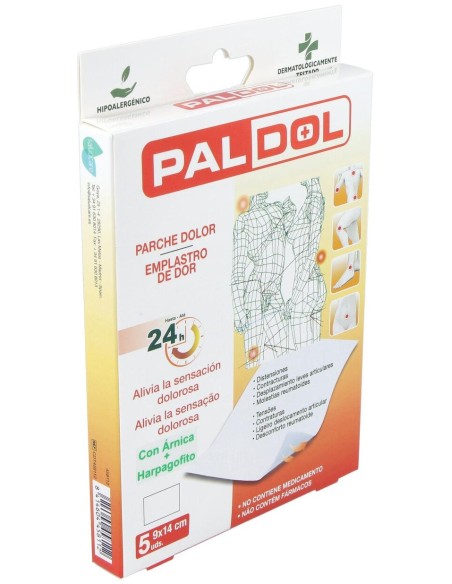 Parche Alivio Dolor Estuche De 5 Parches