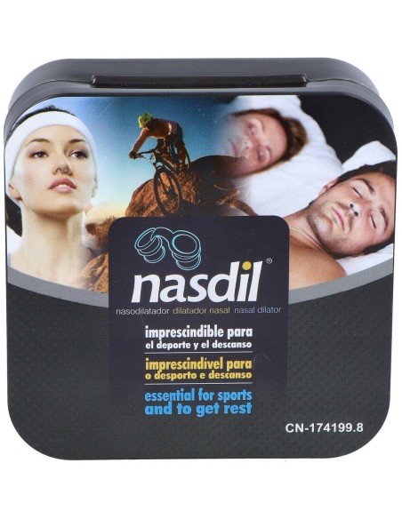 Nasdil Fusion Dilatador Nasal Deporte Ronquido 1Ud
