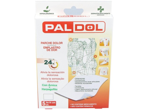 Parche Alivio Dolor Estuche De 5 Parches