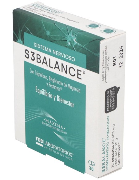 S3 Balance 30Cap.