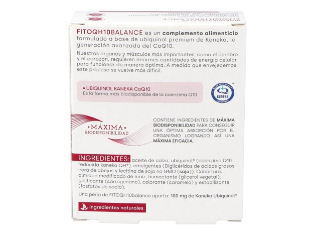 Fitoqh10 Balance Ubiquinol 60Cap.