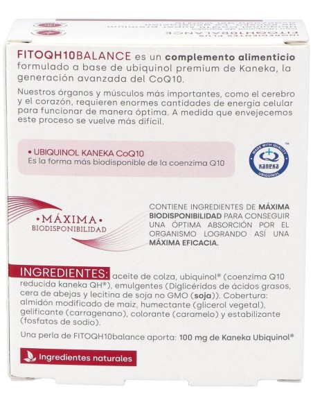 Fitoqh10 Balance Ubiquinol 60Cap.