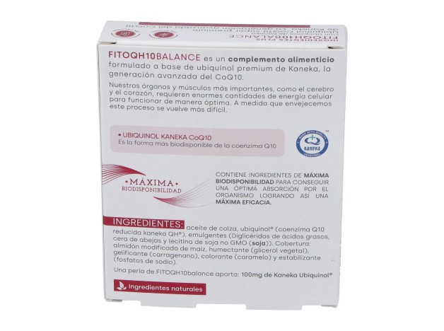 Fdb Fitoqh10 Balance Ubiquinol 30Caps