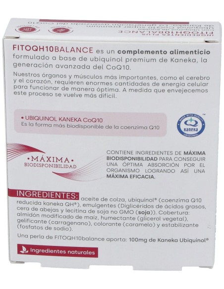 Fdb Fitoqh10 Balance Ubiquinol 30Caps