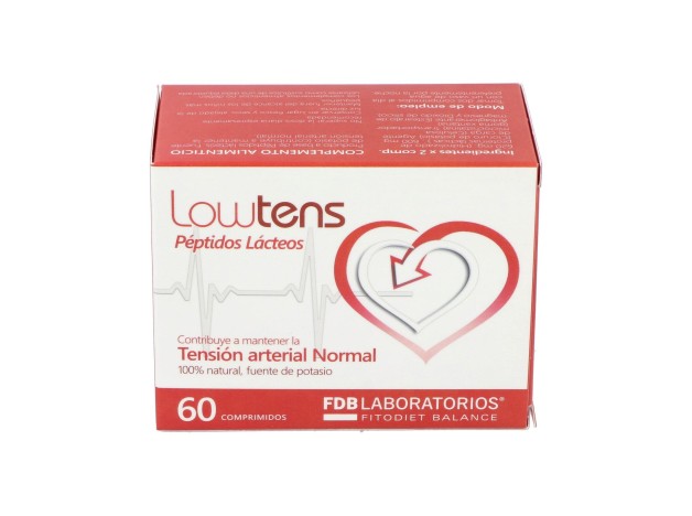 Lowtens Peptidos Lacticos 60Comp.