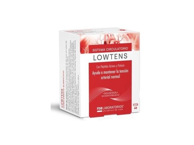 Lowtens Peptidos Lacticos 60Comp.