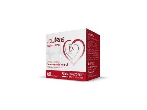 Lowtens Peptidos Lacticos 60Comp.