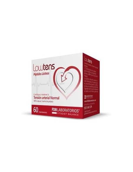 Lowtens Peptidos Lacticos 60Comp.