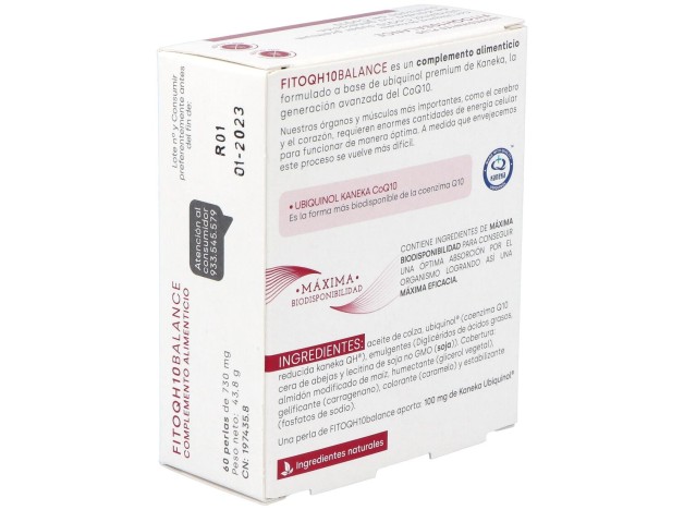 Fitoqh10 Balance Ubiquinol 60Cap.