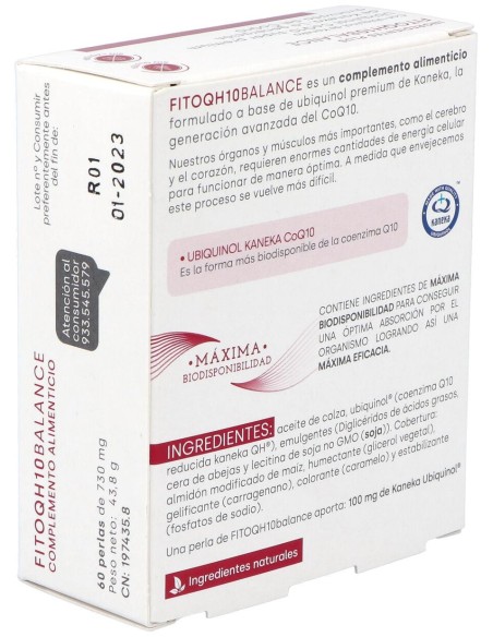 Fitoqh10 Balance Ubiquinol 60Cap.