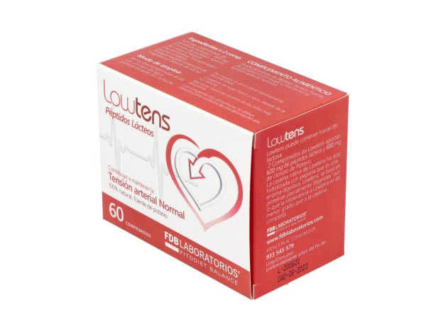 Lowtens Peptidos Lacticos 60Comp.