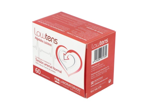 Lowtens Peptidos Lacticos 60Comp.