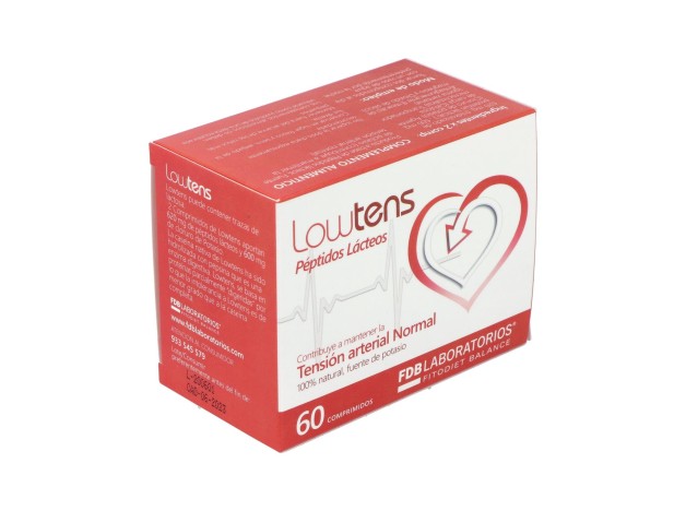 Lowtens Peptidos Lacticos 60Comp.