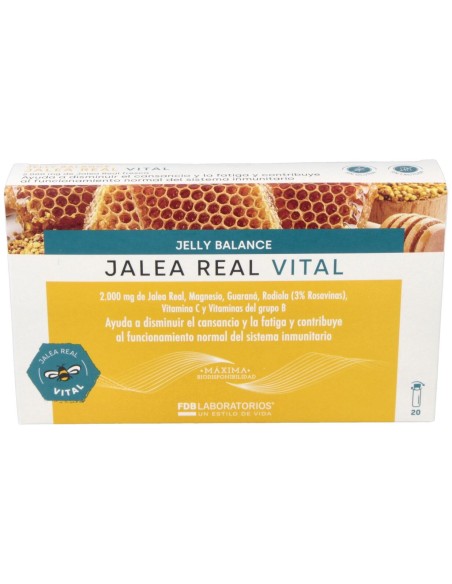 Jelly Balance Vital Jalea Real 20Viales