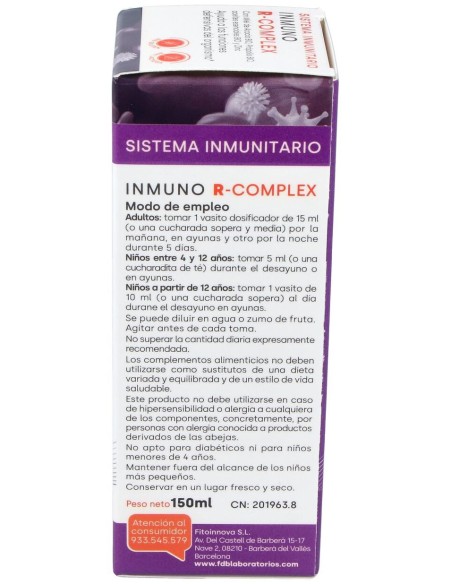 Fdb Inmuno R-Complex 150Ml