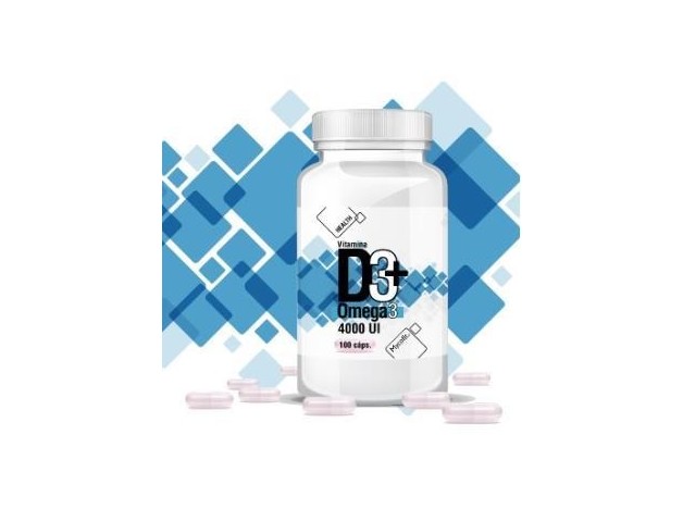 Mycofit Vitamina D3 4000Ui + Omega 3 100Caps