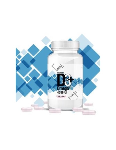Mycofit Vitamina D3 4000Ui + Omega 3 100Caps