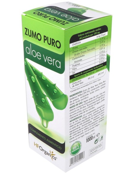 Hforganics Zumo Puro Aloe Vera 1L
